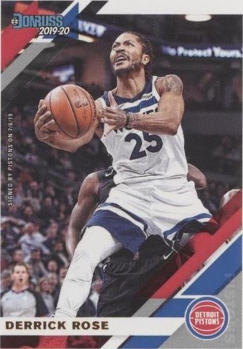2019-20 Panini Donruss - Derrick Rose #121