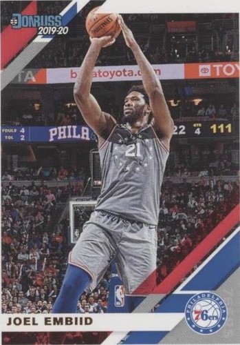 2019-20 Panini Donruss - Joel Embiid #153