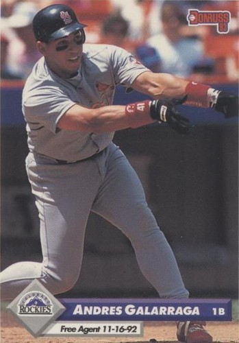 1993 Donruss - Andres Galarraga #764
