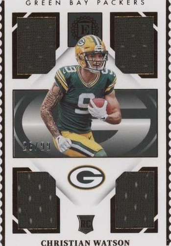 2022 Panini Encased Christian Watson #RQM-13