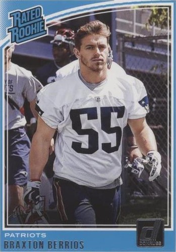 2018 Panini Donruss Braxton Berrios #342