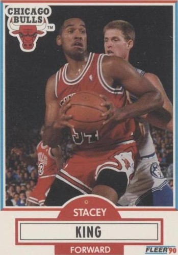 1990-91 NBA Hoops Stacey King Rookie . Chicago Bulls #66 | eBay