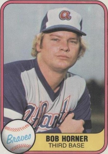 1981 Fleer - Bob Horner #244