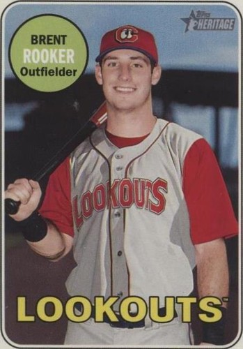 2018 Topps Heritage Minor League Edition - Brent Rooker #127