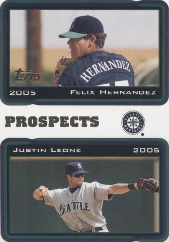 2005 Topps - Félix Hernández Justin Leone #688