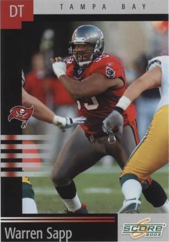 2003 Score Warren Sapp #265