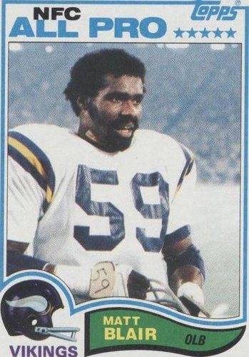 1982 Topps Matt Blair #390
