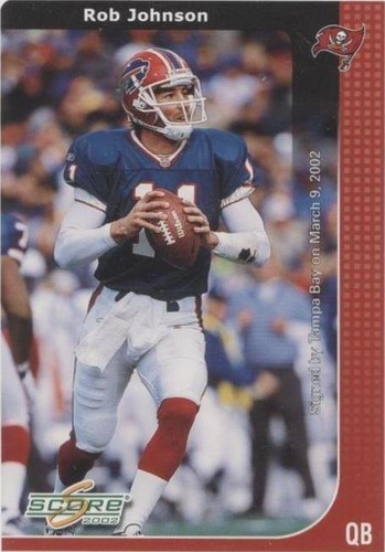 2002 Score Rob Johnson #27