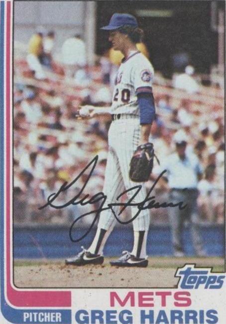 1982 Topps - Greg Harris #783