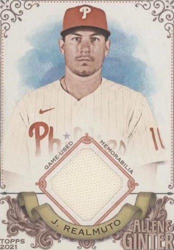 2021 Topps Allen & Ginter's - J.T. Realmuto #AGA-JTR
