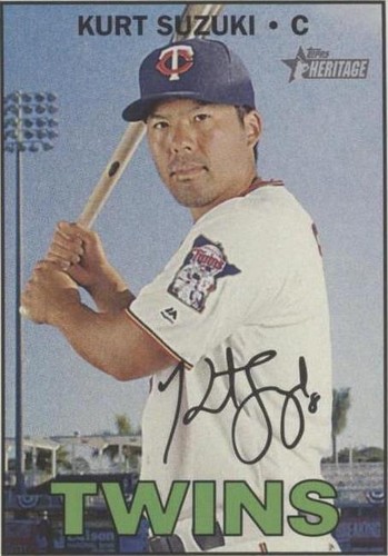 2016 Topps Heritage High Number - Kurt Suzuki #627