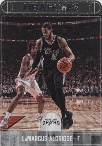 2017-18 Panini NBA Hoops - LaMarcus Aldridge #195