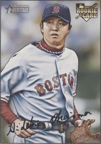 2007 Bowman Heritage - Hideki Okajima #243