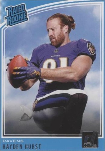 2018 Panini Donruss Hayden Hurst #339