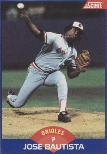 1989 Fleer #608 Jose Bautista NM | eBay