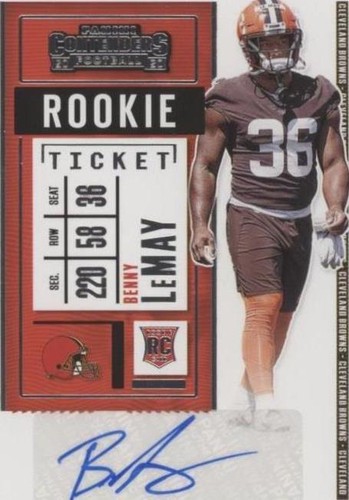 2020 Panini Contenders Benny Lemay #296