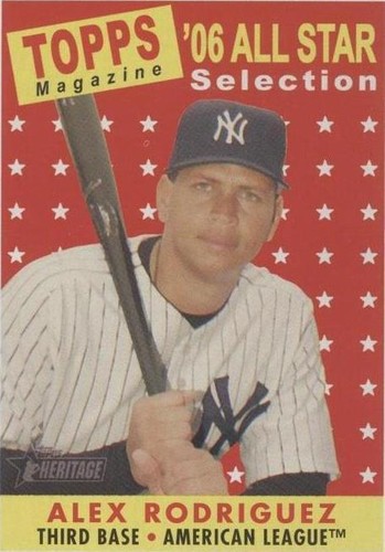 2007 Topps Heritage - Alex Rodriguez #481