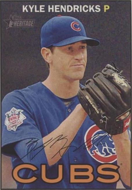 2016 Topps Heritage - Kyle Hendricks #59