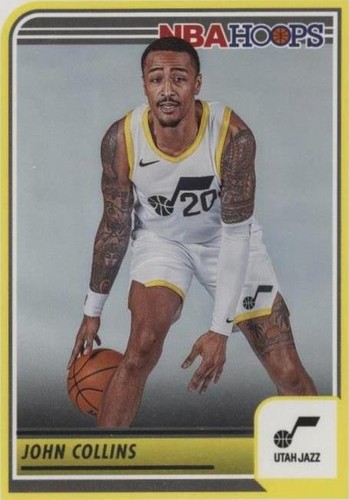 2023-24 Panini NBA Hoops John Collins BLUE #78 Utah Jazz | eBay