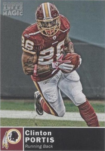 2010 Topps Magic Clinton Portis #105