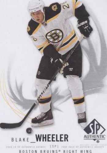 2009-10 SP Authentic - Blake Wheeler #71