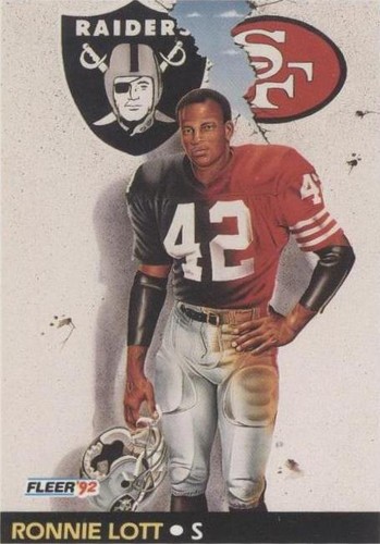 1992 Fleer Ronnie Lott #472