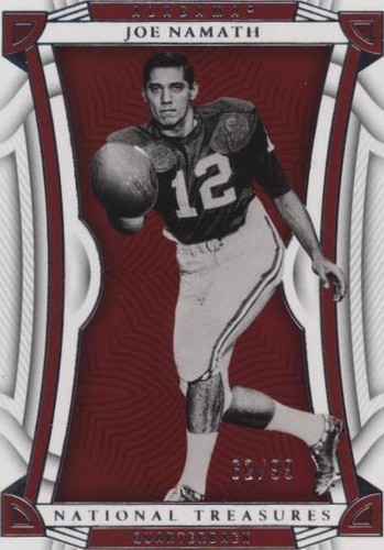 2023 Panini National Treasures Collegiate Joe Namath #32