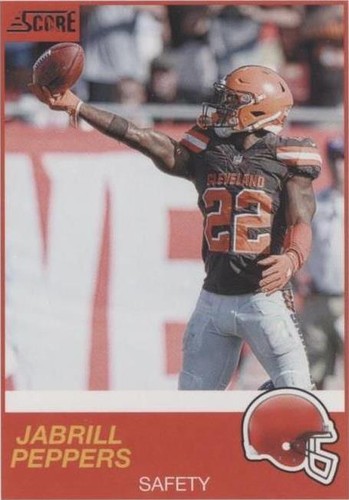 2019 Score Jabrill Peppers #110