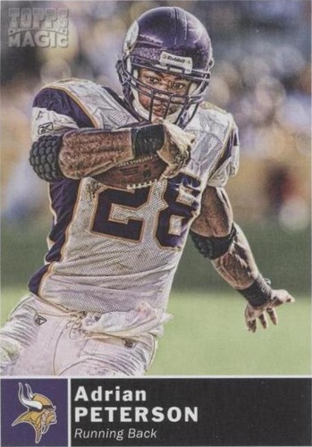 2010 Topps Magic Adrian Peterson #174
