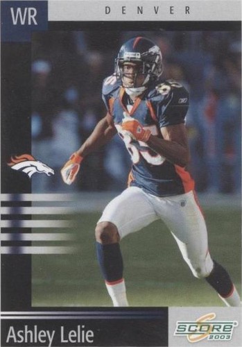 2003 Score Ashley Lelie #37