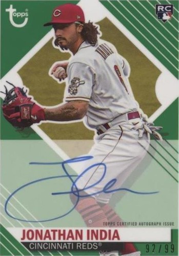 2021 Topps Brooklyn Collection - Jonathan India #BKA-JI