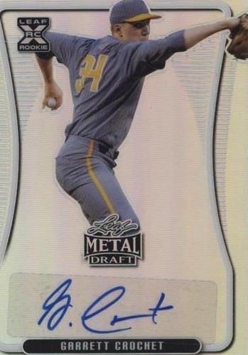 2020 Leaf Metal Draft - Garrett Crochet #BA-GC1
