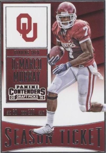 2016 Panini Contenders Draft Picks DeMarco Murray #27