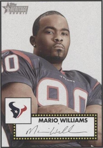 2006 Topps Heritage Mario Williams #255