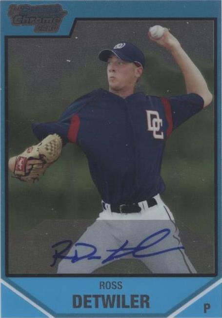 2007 Bowman Draft Picks & Prospects - Ross Detwiler #BDPP112
