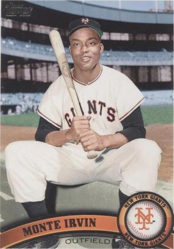 2011 Topps Update Series - Monte Irvin #US258