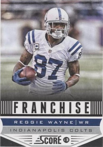 2013 Score Reggie Wayne #280
