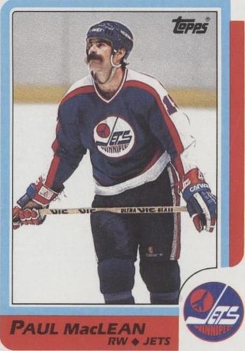 1986-87 Topps - Paul MacLean #114