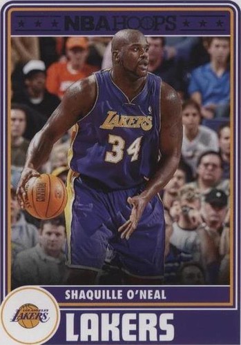 2023-24 Panini Mosaic SHAQUILLE O'NEAL #296 NBA Greats Red SP