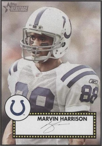 2006 Topps Heritage Marvin Harrison #329