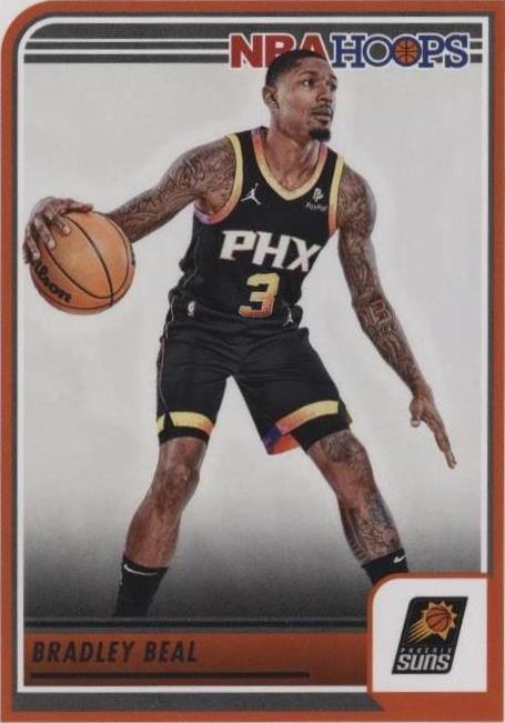 Bradley Beal Auto ブラッドリー・ビール NBA Panini Bradley Beal 2024-25 Panini NBA Hoops Basketball Premium #95