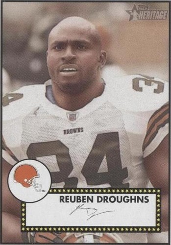 2006 Topps Heritage Reuben Droughns #260
