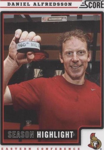 2012-13 Score - Daniel Alfredsson #23