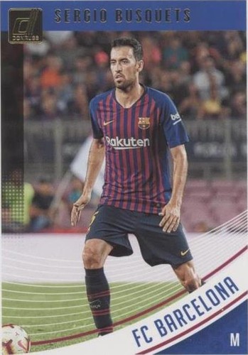 2018-19 Panini Donruss Sergio Busquets #4