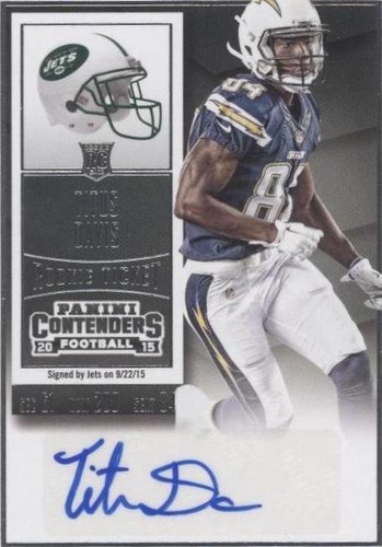 2015 Panini Contenders Titus Davis #155