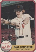1981 Fleer - Dave Stapleton #236