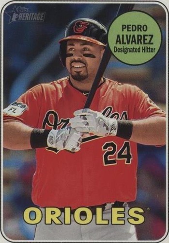 2018 Topps Heritage High Number - Pedro Alvarez #508