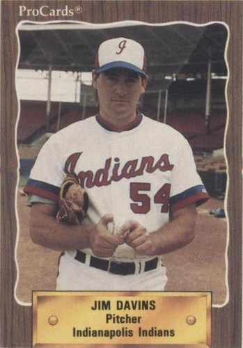 1990 ProCards Minor League - Jim Davins #286