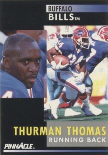 1991 Pinnacle Thurman Thomas #107