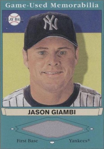 2003 Upper Deck Play Ball - Jason Giambi #PB-JG1